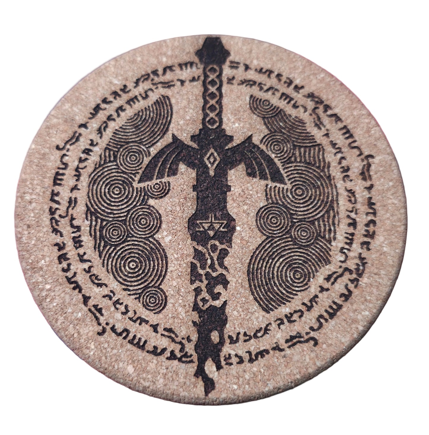 Cork coaster The Legend of Zelda set of 4